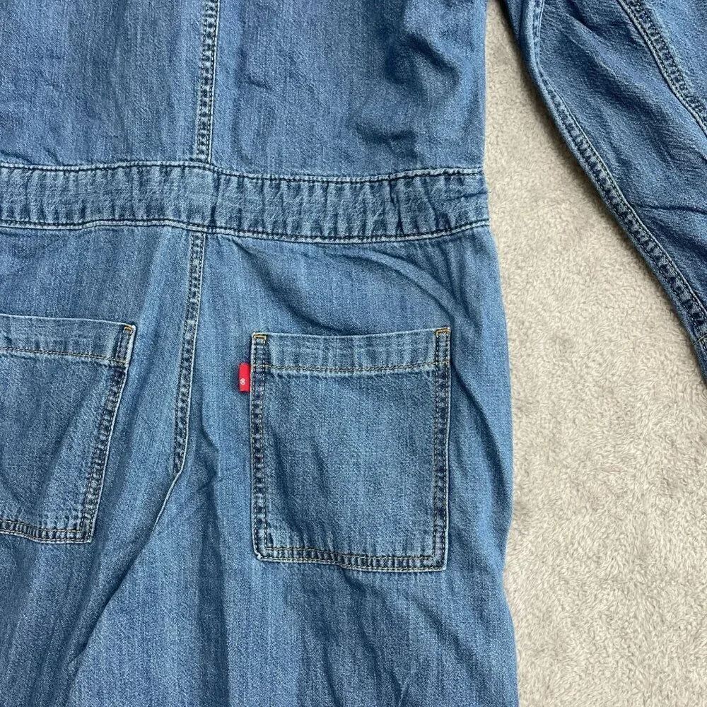 NEW Levis Women's Heritage Jumpsuit Playdate Size XS - Picture 13 of 16